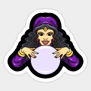 Fortune Teller Spiritual Sticker